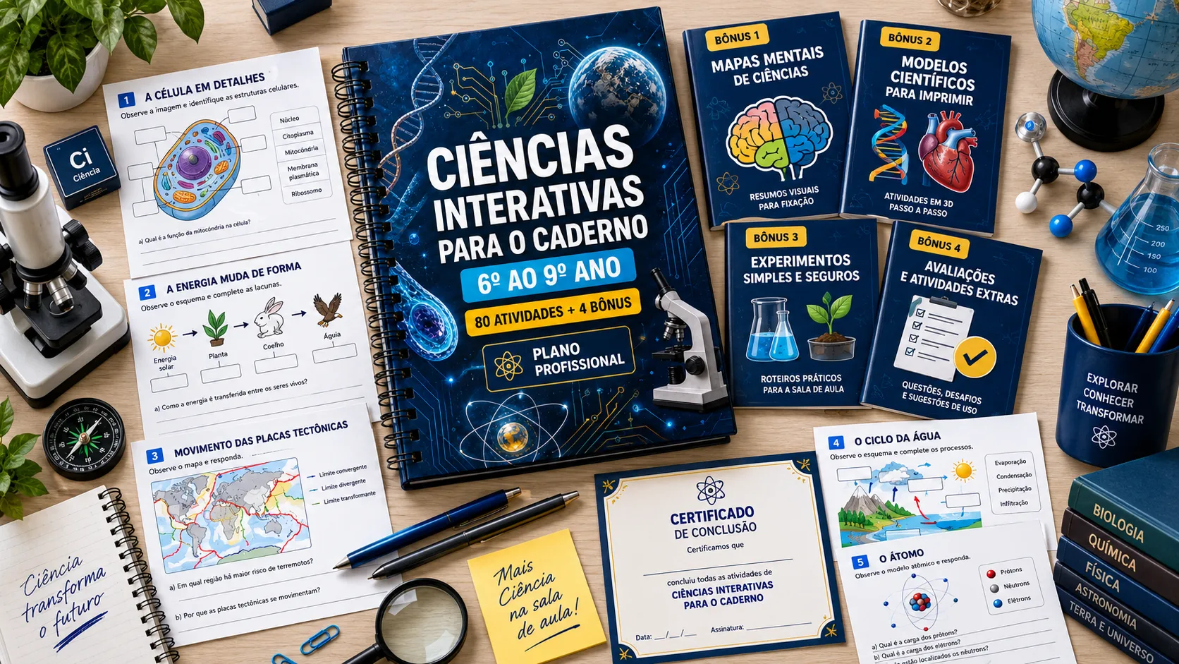Kit Profissional - 80 Casos + 5 Bônus