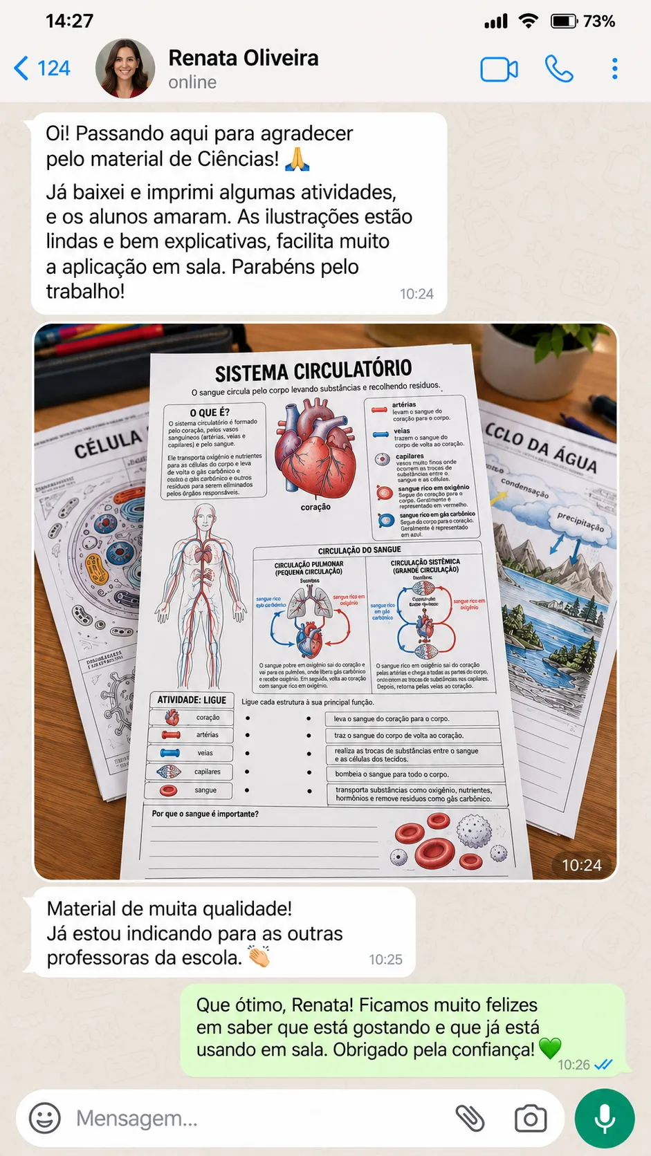 Print de Depoimento Real 4